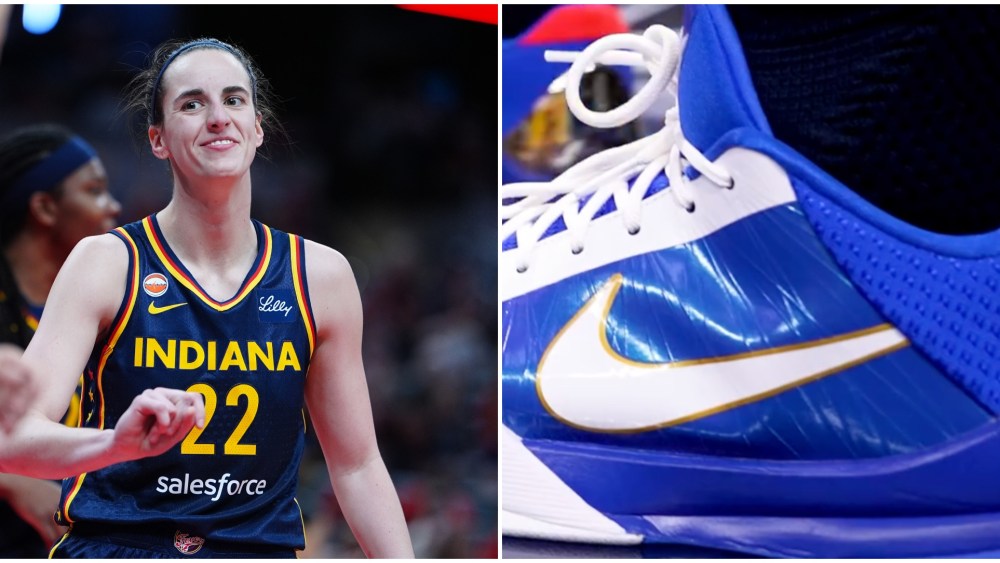 Caitlin Clark, Nike Kobe sneakers