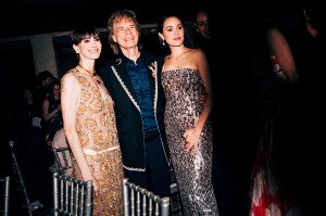 Brynn Putnam, Mick Jagger and Melanie Hamrick