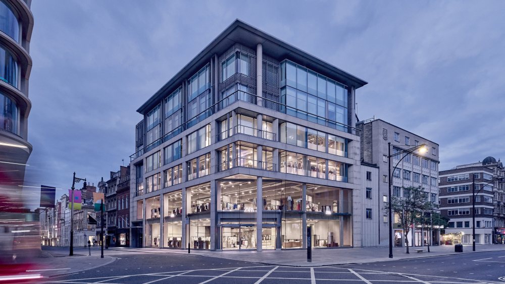 Zara's expanded New Bond Street store
