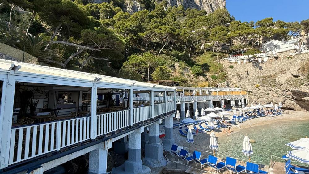 Torre Saracena in Capri, which has just been refurbished, is marking 120 years in business.