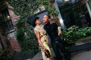 June Ambrose and Brandon Blackwood