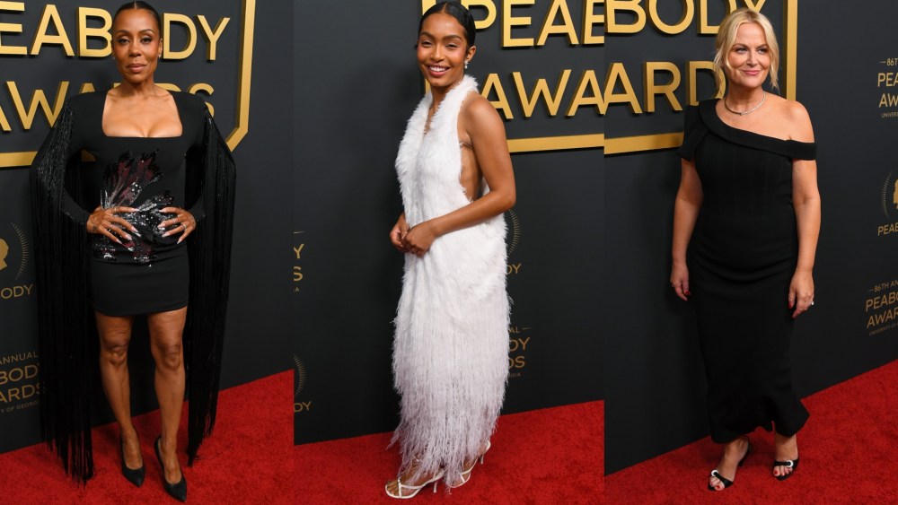 2026 Peabody Awards shoes.